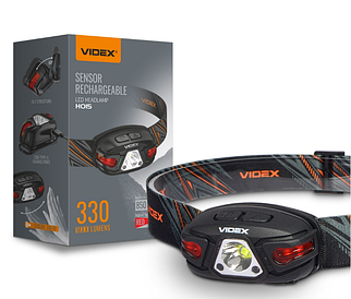 Налобний світлодіодний ліхтарик VIDEX VLF-H015 330Lm 5000K