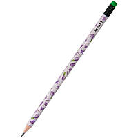 Олівець чорнографітний Axent Lavender НВ з гумкою (36)