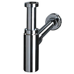Сифон для раковини латунний Linels 11⁄4" × Ø 32 мм WIRQUIN (9541106) tp