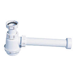 Сифон для раковини/біде 11⁄4" × 32 мм WIRQUIN (9541726) tp