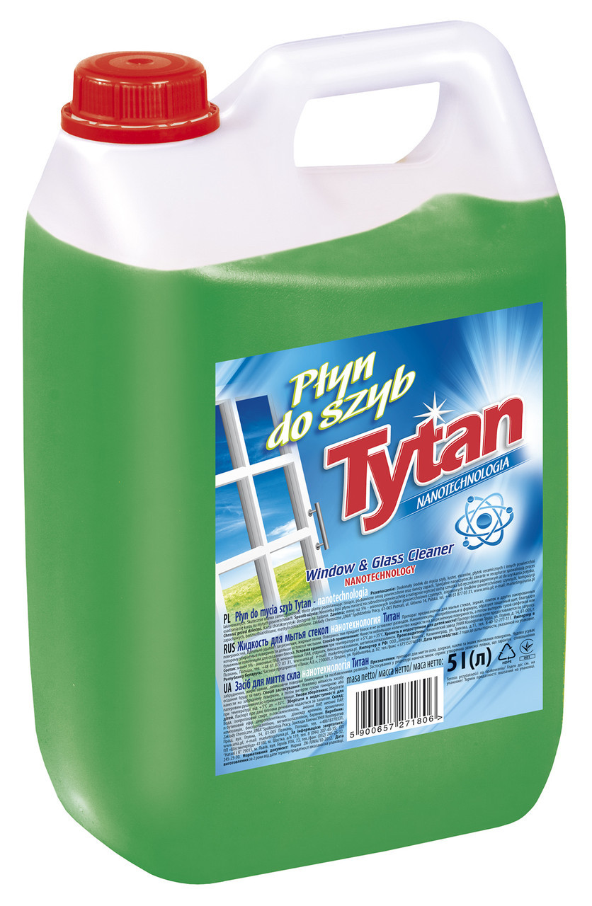 Засіб для миття скла Tytan 5л
