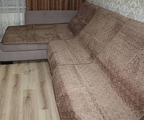 Дивандеки-покривала на диван кутовий (комплект)