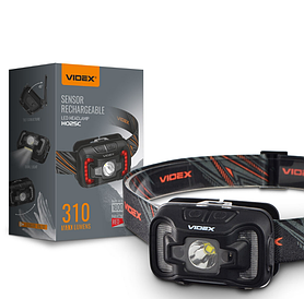 Налобний світлодіодний ліхтарик VIDEX VLF-H025C 310Lm 5000K