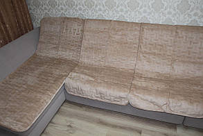 Покривала-дивандек комплект на диван кутовий