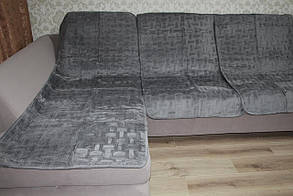 Стильні покривала-дивандеки на диван із лежаком