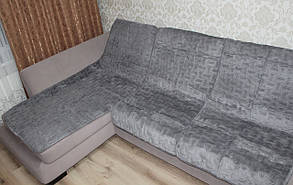 Дивандек покривала на диван кутовий (з лежаком)