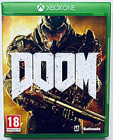 DOOM, Б/У, русская версия - диск для Xbox One