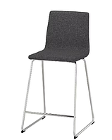 LILLÅNÄS Барний стілець, хром/Гуннаред темно-сірий,63 см 905.347.91