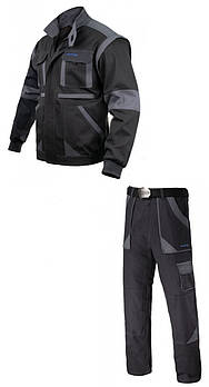 Робочий демісезонний одяг ArtMaster, комплект із куртки та комбінезона, Літня робоча уніформа, робоча форма,