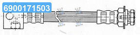 Шланг гальмівний (вир-во ABS) SL 5591