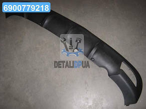 Накладка бампера зад. KIA RIO 10-11 (вир-во Mobis) 866231G610