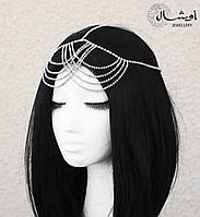 Массивная Тиара из страз Диадема на голову - арабское украшение для фотосессии Aushal Jewellery