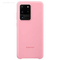 Чехол Silicone Cover для Samsung Galaxy S 20 ULTRA (G988) Pink (Original 100%)