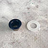 Люверс (Блочка) з пластиковим кільцем - синій 5мм (100шт), фото 3