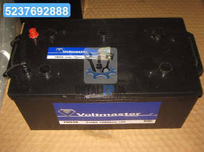 Акумулятор 210Ah-12v VOLTMASTER (Exide) (518х274х240),полярність зворотна (3),EN1200 70038 UA1