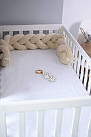 Захист у ліжечко Бампер-коса Baby Veres Beige 120х15 см 154.02.12, фото 3