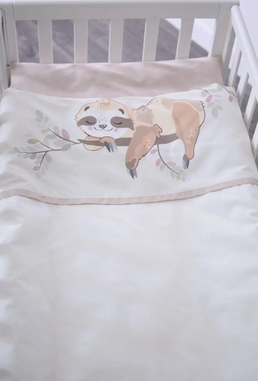 Змінний постільний комплект Baby Veres Lazy sloth NEW для ліжечка 120х60 см 154.7.07.1