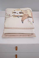 Змінний постільний комплект Baby Veres Lazy sloth NEW для ліжечка 120х60 см 154.7.07.1, фото 5