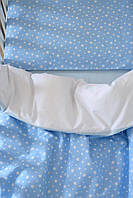 Змінна постіль в ліжечко Baby Veres Stars blue спальне місце 120х60 см 153.5.008, фото 3