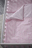Змінна постіль в ліжечко Baby Veres Stars pink спальне місце 120х60 см 153.5.005, фото 5