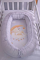 Кокон-гнездышко для новорожденных Baby Veres Leo 80х52 см 450.150
