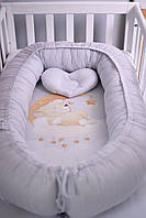 Кокон-гніздятко для новонароджених Baby Veres Leo 80х52 см 450.150, фото 4