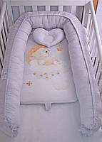 Кокон-гніздятко для новонароджених Baby Veres Leo 80х52 см 450.150, фото 5