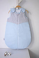 Спальник для мальчика Baby Veres boy Серый с голубым 56-74 см 125.13, фото 3