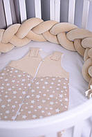 Спальник для немовлят Baby Veres Uni beige 0-9 місяців 125.15, фото 5