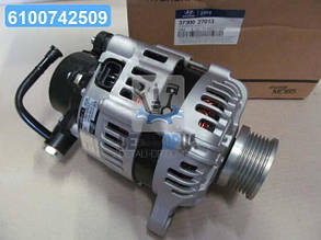 Генератор Hyundai Elantra/Trajet 00-/Santa Fe/Kia Sportage 06-/Tucson/Kia Cerato 04- (вир-во Mobis) 3730027013 UA1