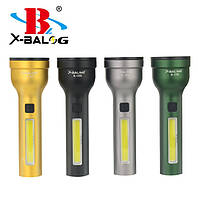 Ліхтарик-ручний "X-Balong" BL-C258+Cob,5W метал акумуляторний