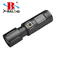 Ліхтарик-ручний "X-Balong" BL-T401-SSTT40,метал,zoom,PowerBank