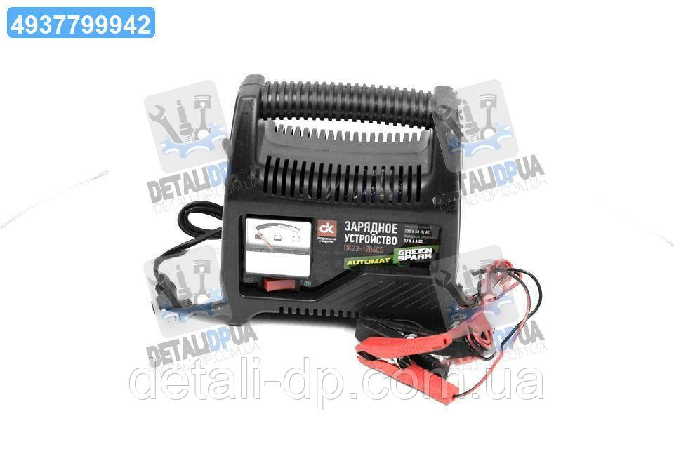 Зарядний пристрій, 6Amp 12V, аналоговий індикатор зарядки,  DK23-1206CS UA1