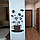 Декоративна наклейка на кухню Аромати кави чашка візерунки кавова тематика матова 492х800 мм, фото 3