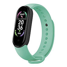 Фітнес браслет FitPro Smart Band M6 (смарт годинник, пульсоксиметр, пульс). VO-325 Колір зелений