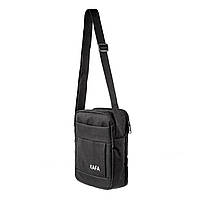 Мужская тканевая сумка через плечо Kafa 9117 черная