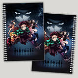 Блокнот А5 "Клинок, який знищує демонів" / Demon Slayer №2, фото 2