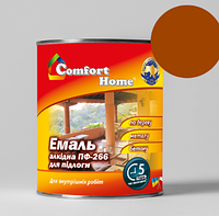 Эмаль алкидная для пола ПФ-266 ТМ COMFORT HOME 0,9 кг Желто-коричневый