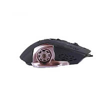 Ігрова мишка з підсвічуванням Gaming Mouse X6 / мишка для ноутбука / Дротова DO-386 комп'ютерна миша
