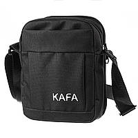 Чоловіча маленька сумочка через плече Kafa 9118 чорна