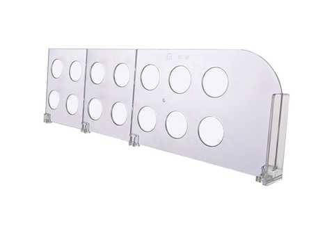 Універсальний Поличний розділювач висотою 120 мм з переднім обмежувачем (5656), фото 1