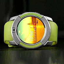 Розумні смарт-годинник Smart Watch V8. DF-744 Колір: зелений