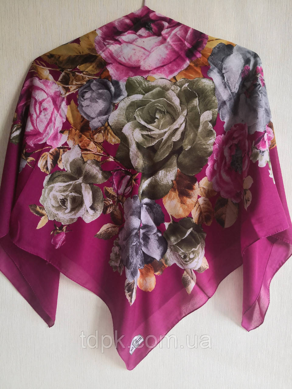 Хустка батистова ( 95 х 95 см), фото 1