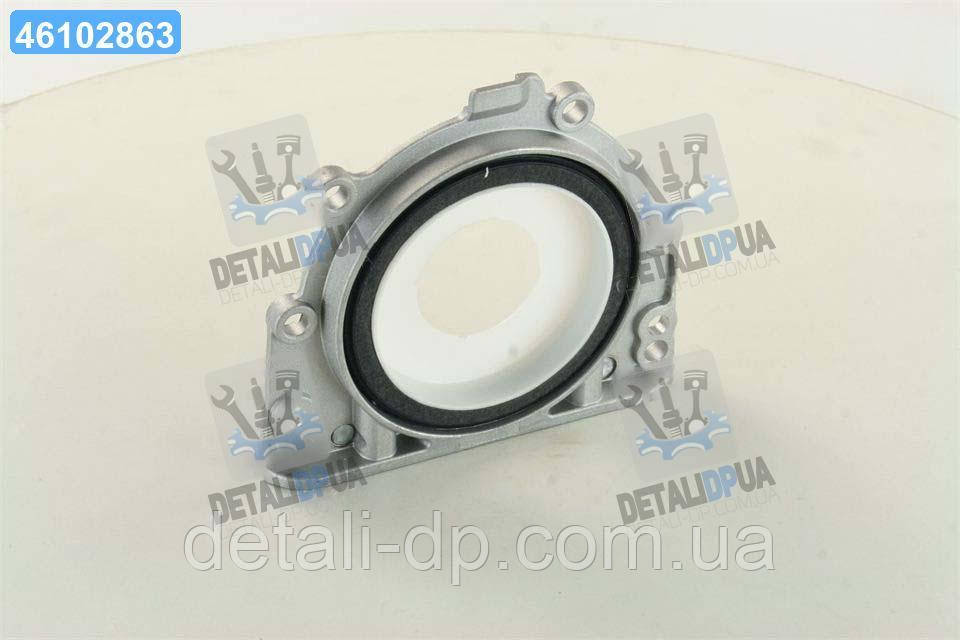 Сальник двигуна REAR VAG 1.6/1.8/2.0 98-> у корпусі, з монтажною оболонкою PTFE (вир-во Elring) 012.380 UA1, фото 1