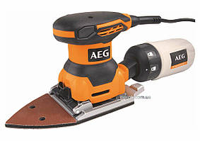 Шліфмашина вібраційна мережева AEG: 260 Вт, платформа- 115-140 мм, амплітуда- 1.6 мм (FDS140) DW Baumar - Порадуй Себе