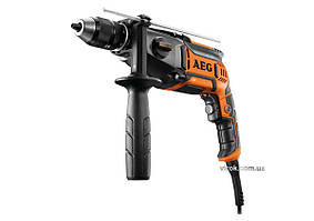 Дриль ударний мережевий AEG : 850 Вт, 2-швидкісний, самозатиск. патрон Ø≤ 13 мм + кейс (4935447360) Baumar - Порадуй Себе