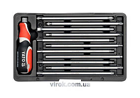 Викрутки прецизійні YATO, кпл. 12 шт [6/12] Baumar - Порадуй Себе