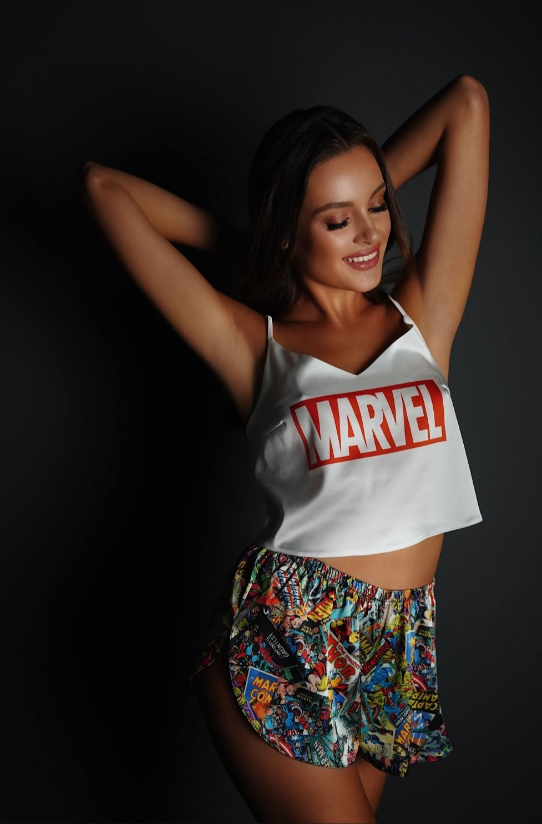 Піжама шортики + топ, Marvel хіт цього сезону, фото 1