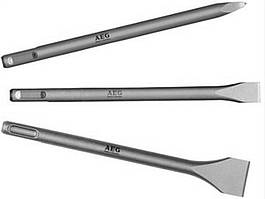 Зубила з шпинделем SDS+ AEG, 2 пласкі зубила і 1- піка, l= 200 мм Baumar - Порадуй Себя