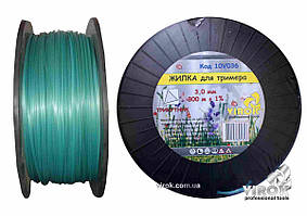 Жилка для тримера ТРИКУТНИК TM VIROK : Ø= 3.0 мм, l= 300 м (бобіна) Baumar - Порадуй Себе